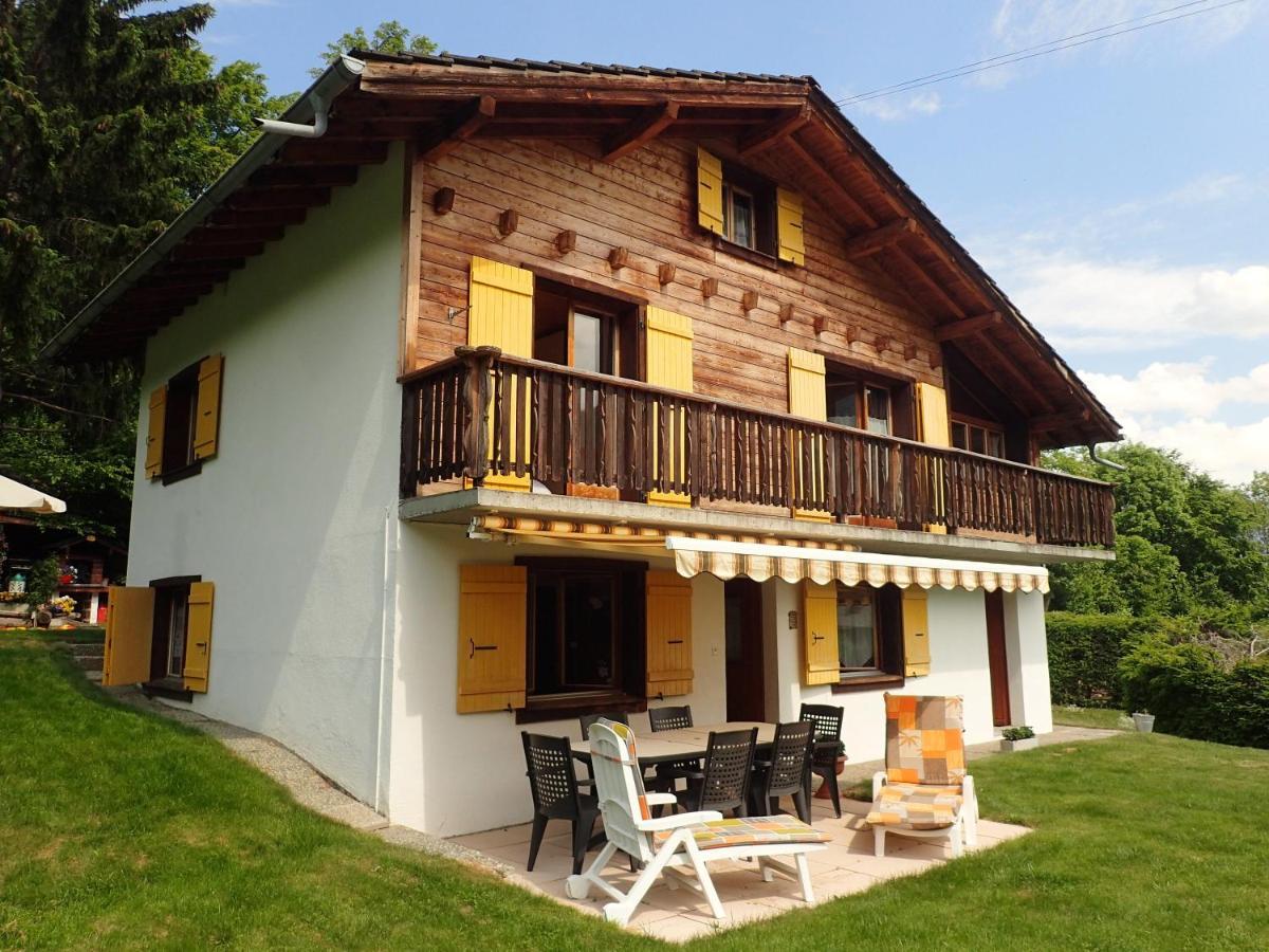 Willa Chalet Le Muguet Ovronnaz Zewnętrze zdjęcie