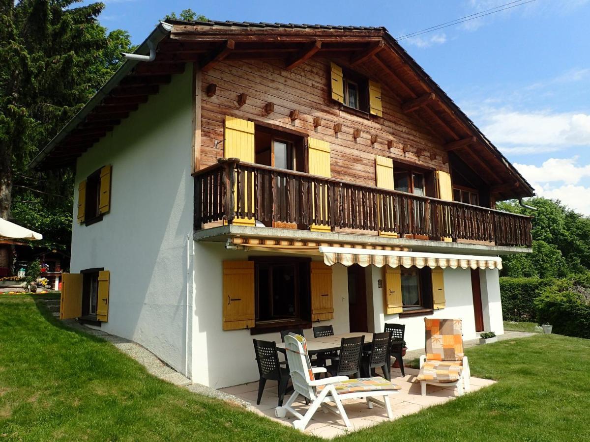 Willa Chalet Le Muguet Ovronnaz Zewnętrze zdjęcie
