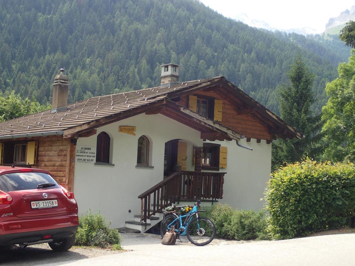Willa Chalet Le Muguet Ovronnaz Zewnętrze zdjęcie