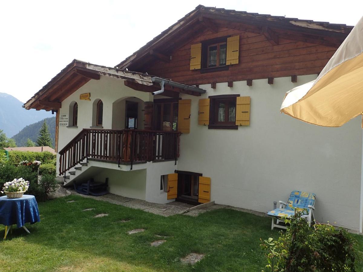 Willa Chalet Le Muguet Ovronnaz Zewnętrze zdjęcie